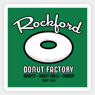 Rockford Donut Factory Sticker